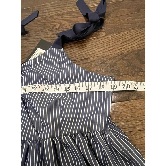 NWT Zalora Peplum Shoulder Tie Babydoll Top XL - Picture 5 of 6